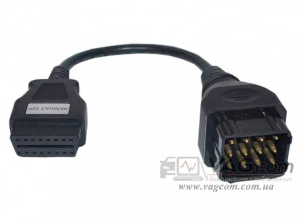 Переходник Renault 12 pin Autocom Переходник Renault 12 pin Autocom