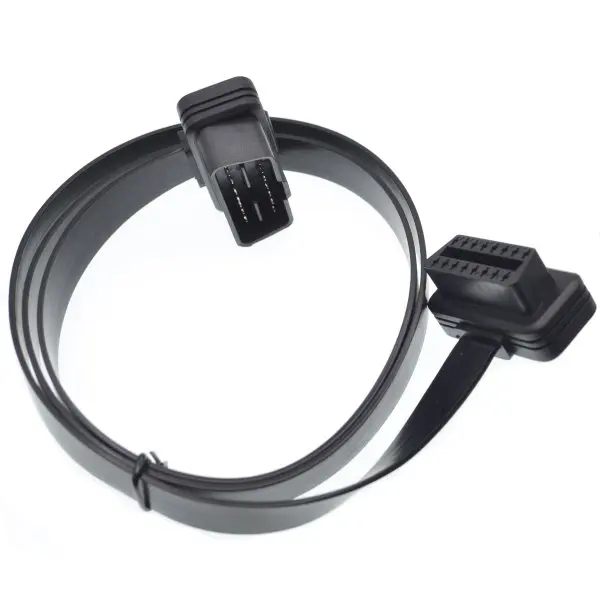 Кабель удлинитель OBD2 плоский Кабель удлинитель OBD2 плоский