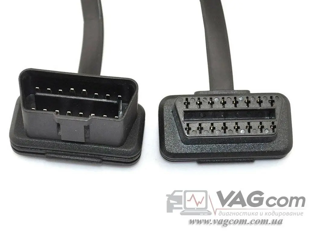 Кабель удлинитель OBD2 плоский Кабель удлинитель OBD2 плоский
