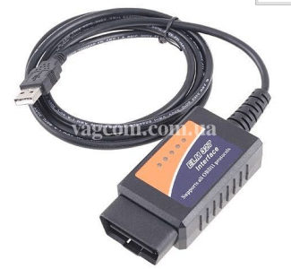 Адаптер OBD-II ELM327 v1.5/1.4 USB (сканер ELM 327 USB)